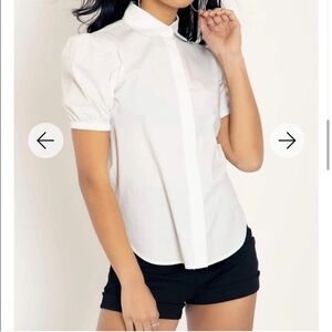 Blackmilk Professor Shirts white & black NWT new in plastic! Australian size 6*